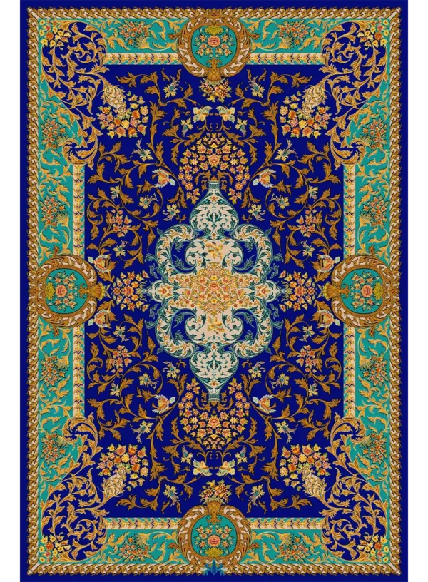 510050-آبی کاربنی-Dark Blue-120180