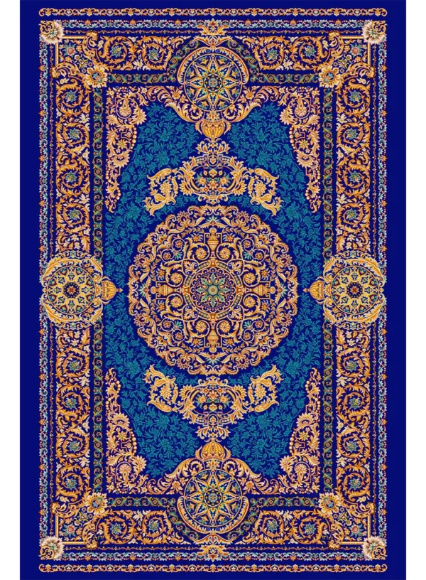 510490-آبی کاربنی-Dark Blue-80120