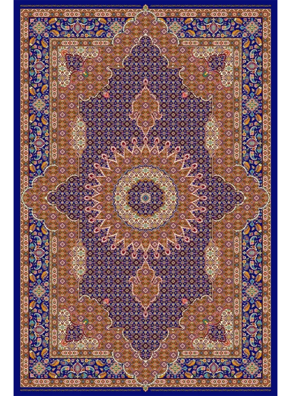 510500-آبی کاربنی-Dark Blue-80120