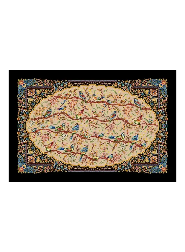 510540-بژ-Beige-80120-مشکی-Black