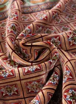 فرش ابریشمی پازیریک | کلکسیون کاشان - تصویر 4