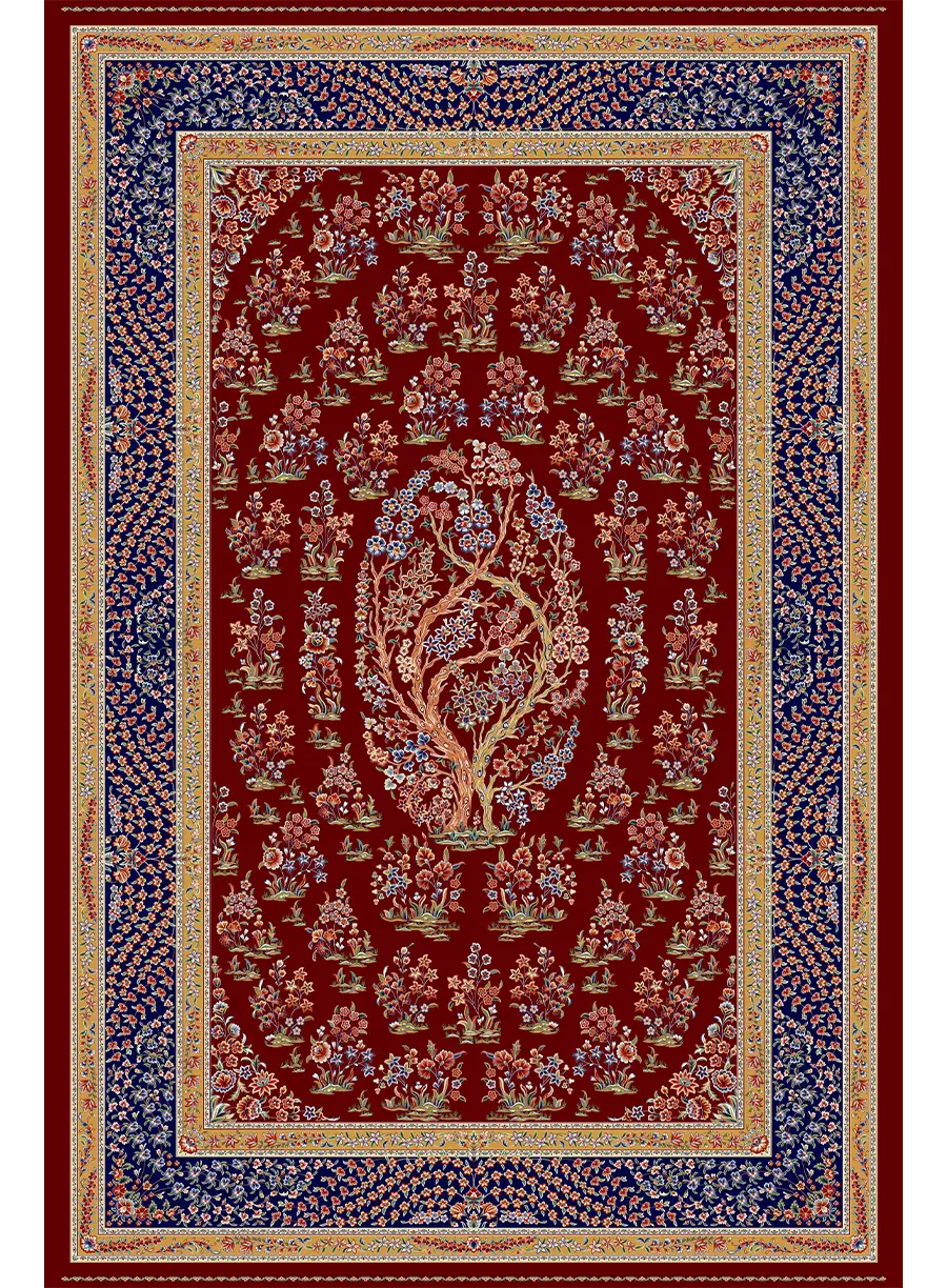 KA346LA_200300 فرش ابریشمی درختی | کلکسیون کاشان - تصویر 1